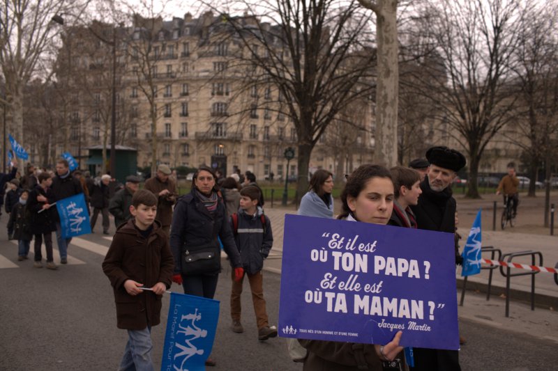 In Pictures Frances Anti Gay Marriage Protests