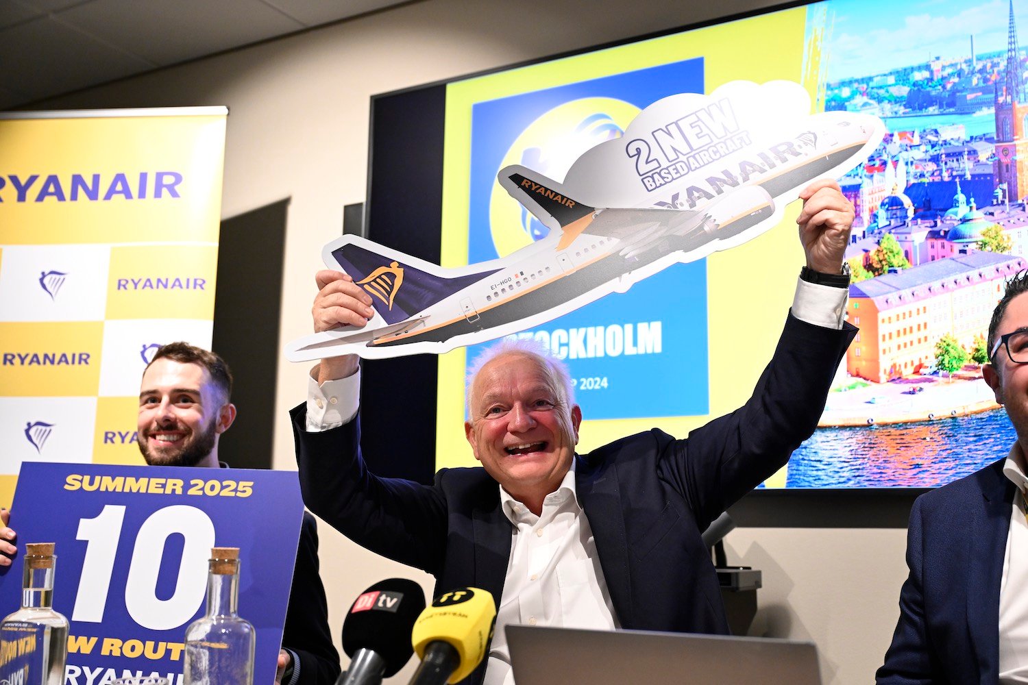 Ryanair to launch ten new routes in Sweden from next summer