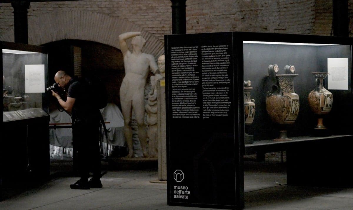 Museum of Rescued Art showcases stolen relics returned to Italy