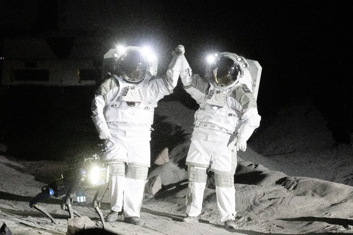 Walking on the Moon in Cologne: Inside Europe's lunar life simulator