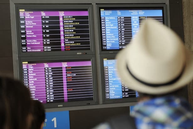 Flights cancelled in France's latest pension strike