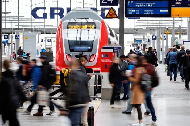 When will the next set of rail strikes take place in Germany?