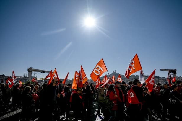 French unions call October strikes