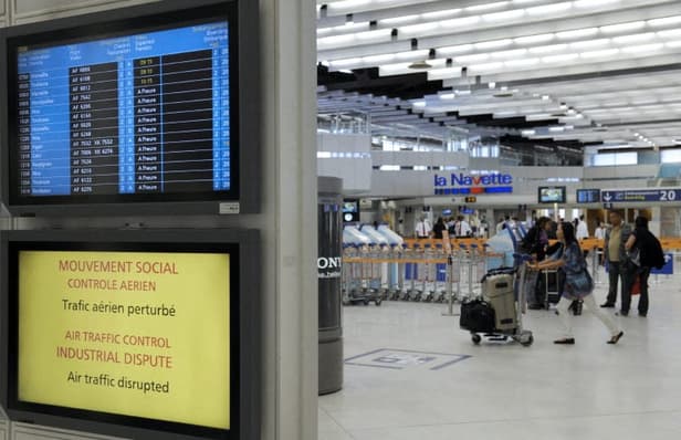 Huge disruption to flights, despite French air traffic controllers calling off strike