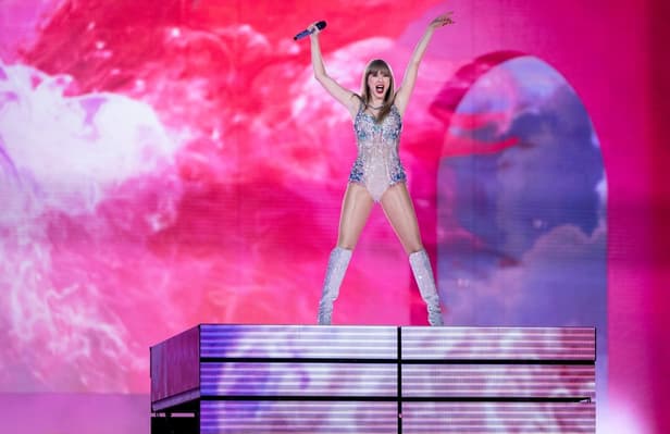Taylor Swift says Folklore album 'inspired by Sweden' as concert breaks record