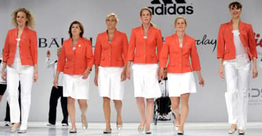 German Olympic uniform derided