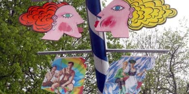 Vandals target Munich's first gay maypole