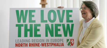 Jeers for North Rhine- Westphalia's new English slogan