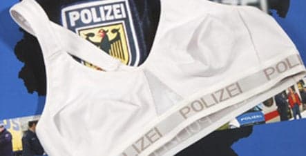 German policewomen get special safety bras