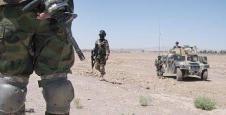 German Afghanistan base hit by rocket fire