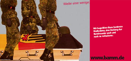 Pacifist poster with dead German soldier sparks outrage