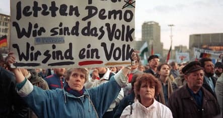 Leipzig remembers peaceful revolution in East Germany
