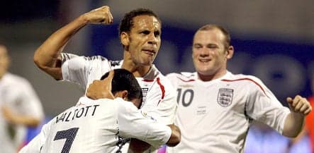 England will face Germany without Rooney and Ferdinand