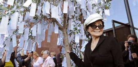 Yoko Ono's art proves a bigger draw than expected in Bielefeld