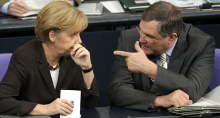 Merkel under fire for economy ahead of CDU congress