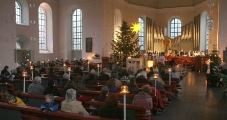 Politicians demand Christmas church pews be saved for tithers