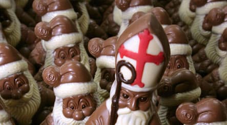 Chocolate-wielding Germans target Santa