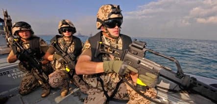 German Navy joins hunt for pirates off Africa