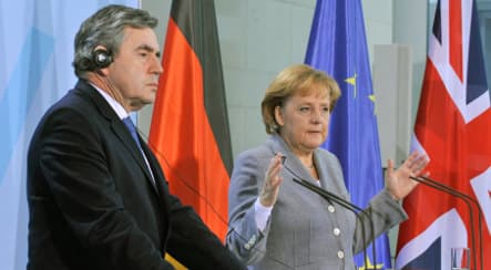 Merkel says gas dispute risks Russian credibility