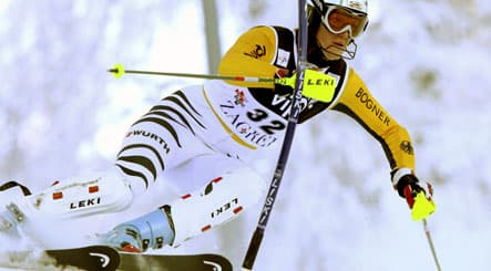 Riesch bags third World Cup slalom win in Zagreb