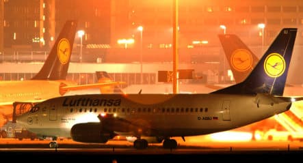 Lufthansa cabin crew strikes in Frankfurt