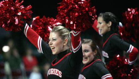 Cheerleaders gather in Bremen for national championship