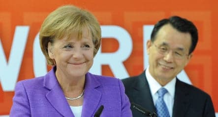 Merkel: economy might be past low point