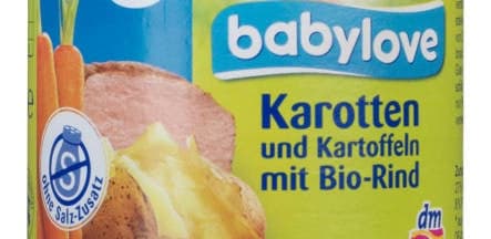 dm recalls baby food after bits of wood found in dinner