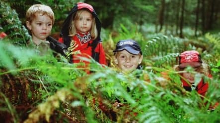 Leaving your children in the woods – on purpose