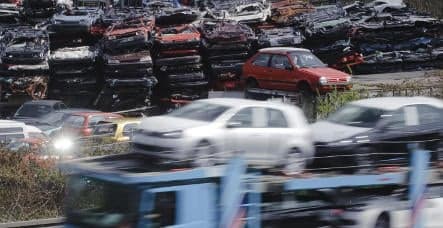 Car companies fear downturn after scrap-bonus boom