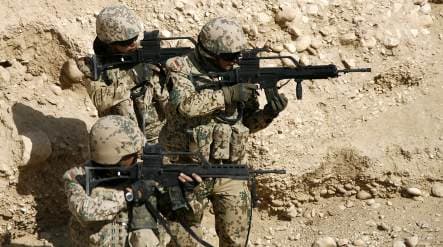 Bundeswehr shooting restrictions eased