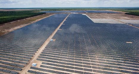 Germany's largest solar park added to grid