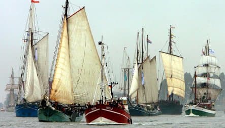Rostock's Hanse Sail weighs anchor