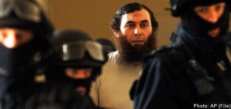 Swedish terrorist gets life sentence