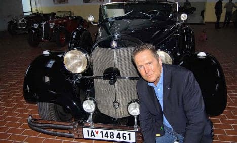 Antique car dealer finds Hitler's Mercedes