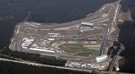 Police foil illegal nighttime race on Hockenheim race track