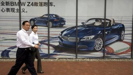 BMW and Audi report October sales spike in China