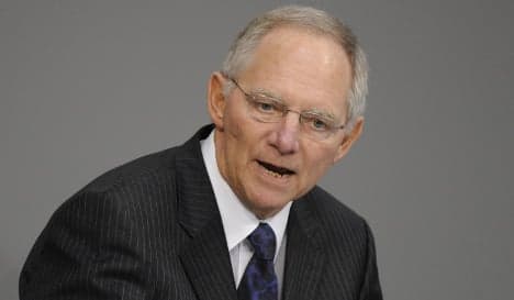 Financial crash as significant as fall of Berlin Wall, says Schäuble