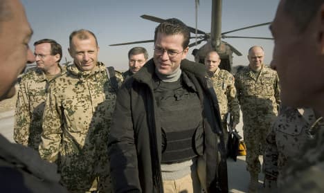 Guttenberg's chopper attacked in Afghanistan