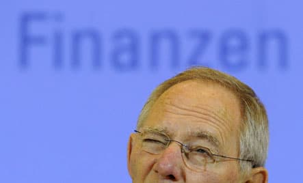 Schäuble says German deficit to surge in 2010
