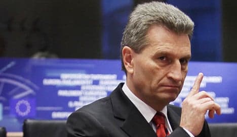 Oettinger faces anti-Semitism accusations at EU hearings