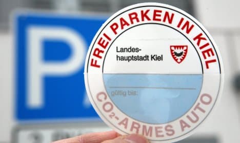 Kiel offers free parking for low-emission cars