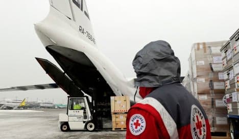 German mobile hospital heads for Haiti