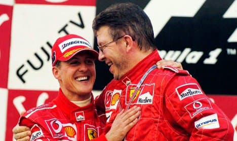 Mercedes shows off 'Brawny' Schumacher