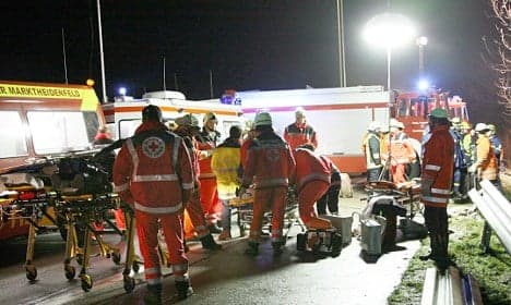 Six dead after German tour bus crash in Austria