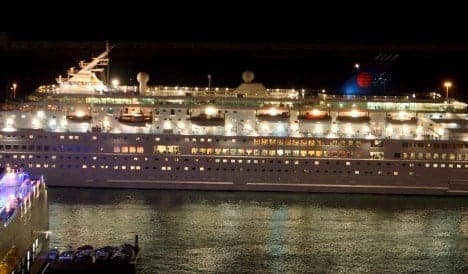 German tourist killed as giant waves batter cruise ship