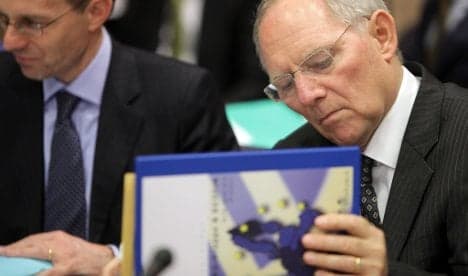 Schäuble demands EU economic government