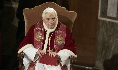 Church suspends priest whom Benedict helped