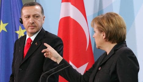 Merkel visits Turkey amid broad disagreements