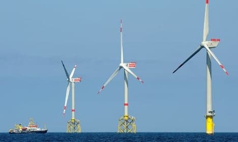 Germany's first offshore wind farm joins power grid